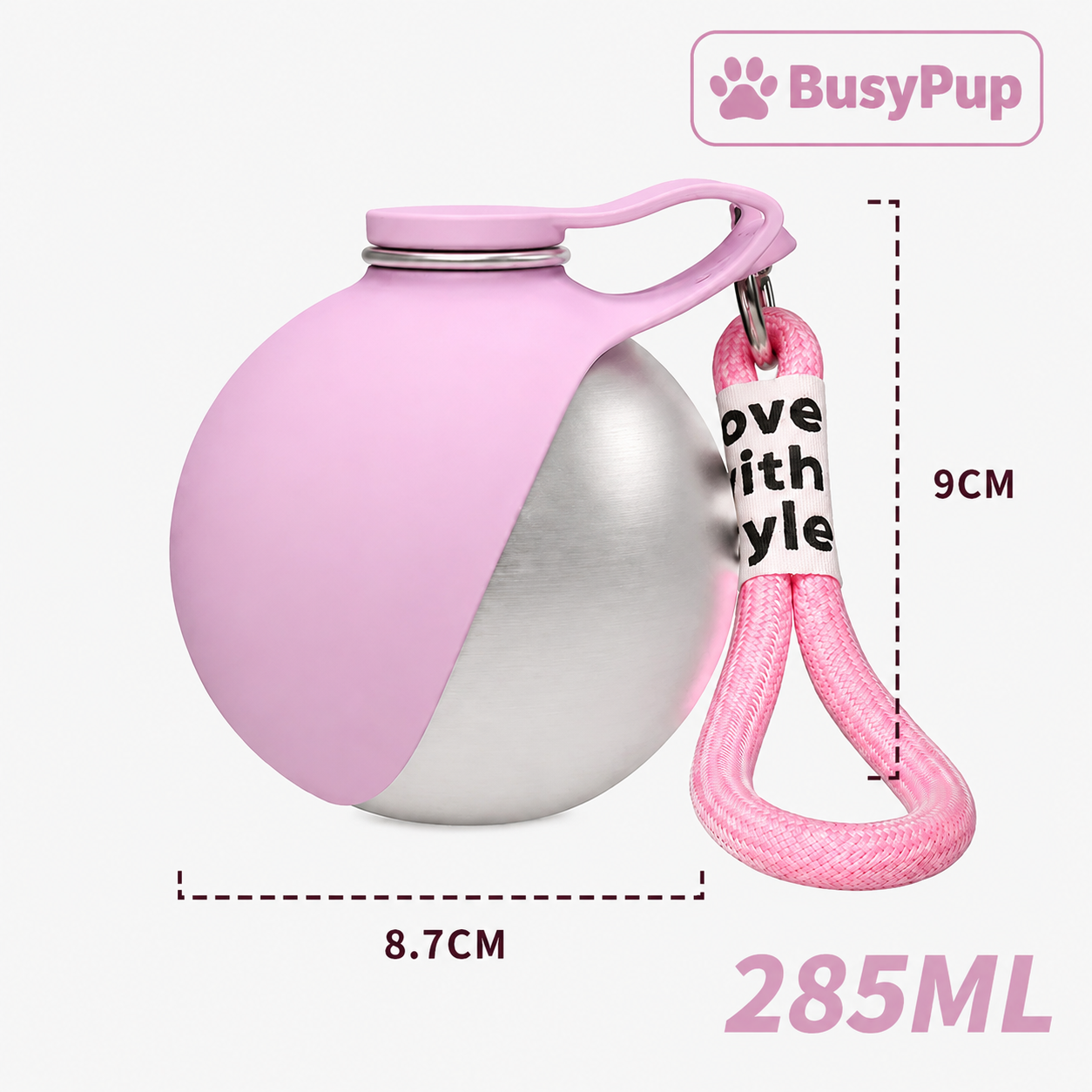 Botella de Agua Portátil para Perros