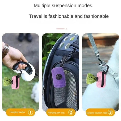 Dispensador de Bolsas para Excrementos de Perro