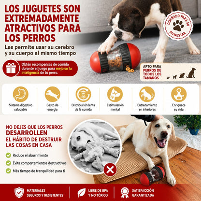 Juguete dispensador de premios para perros